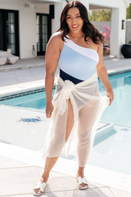 Wrapped In Summer Versatile Swim Cover in White - Southern Divas Boutique