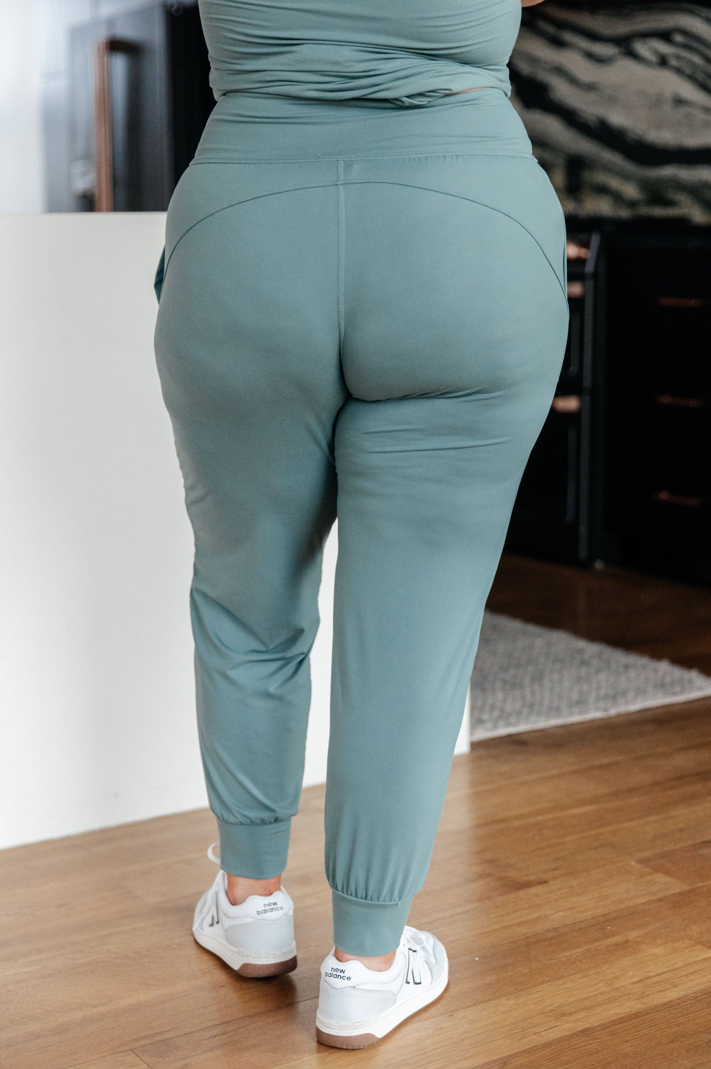 Always Accelerating Joggers in Tidewater Teal - Southern Divas Boutique