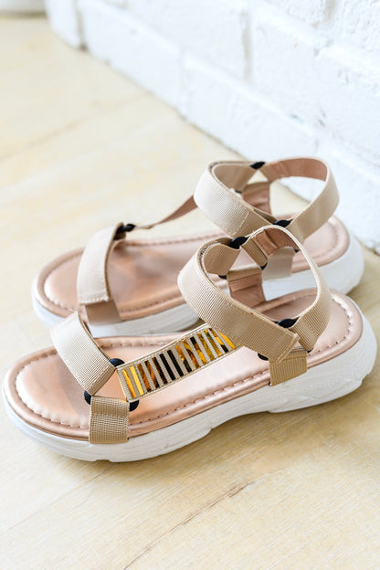 Sidewalk Strappy Sandals - Southern Divas Boutique