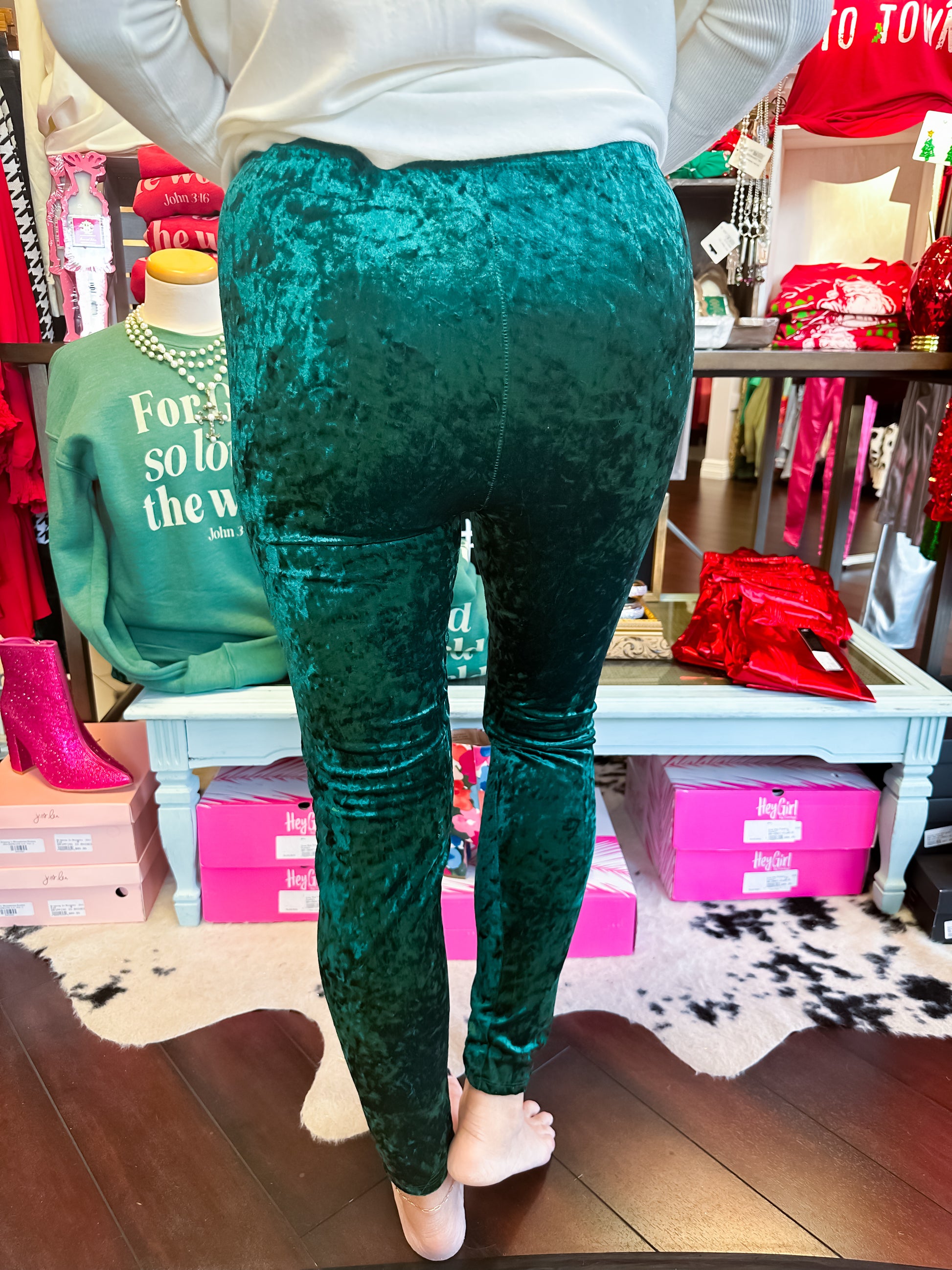 Party All Night - Green - Southern Divas Boutique