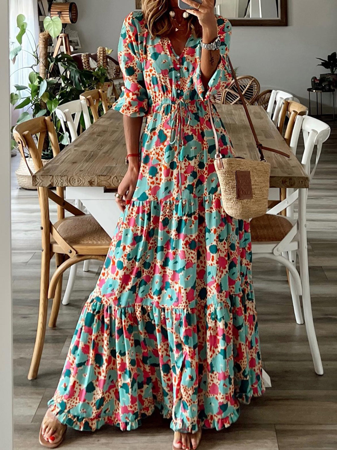 Treasure The Tropics Maxi Dress - Southern Divas Boutique