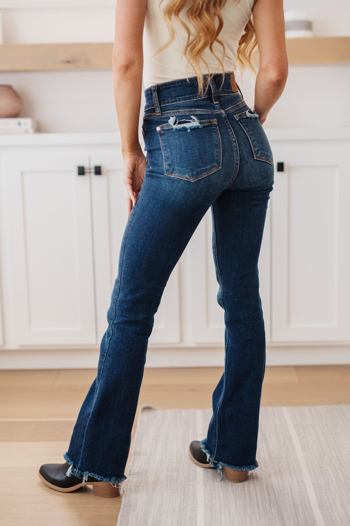 Aurelia High Rise Vintage Bootcut Jeans - Southern Divas Boutique