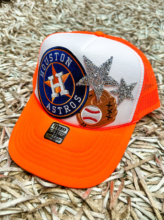 Baseball Trucker Hat - Southern Divas Boutique