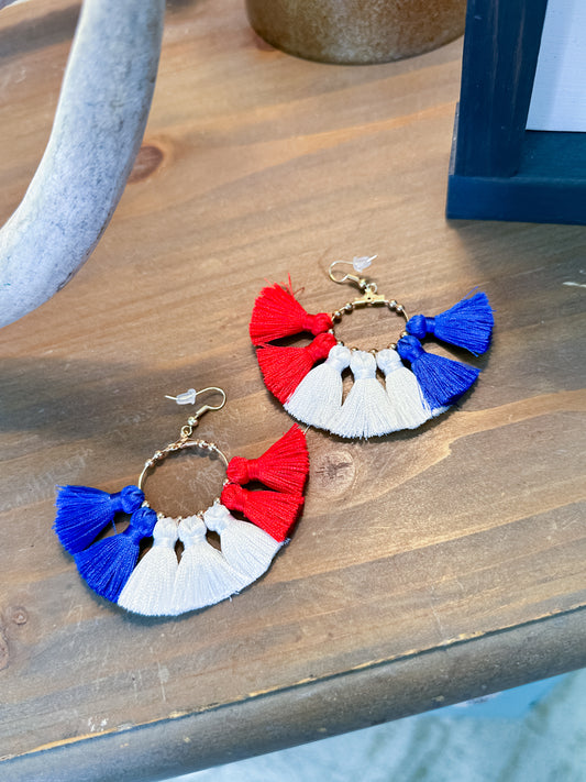 Firecracker Earrings - Southern Divas Boutique