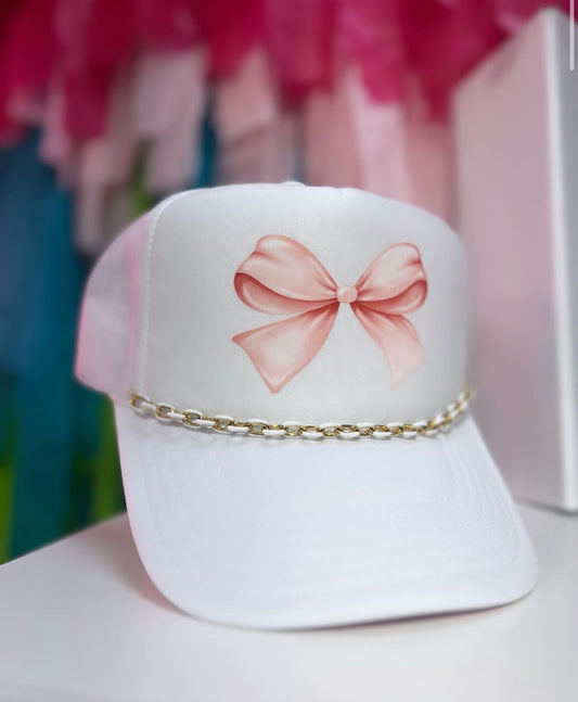 Coquette Girly Trucker Hat - Southern Divas Boutique
