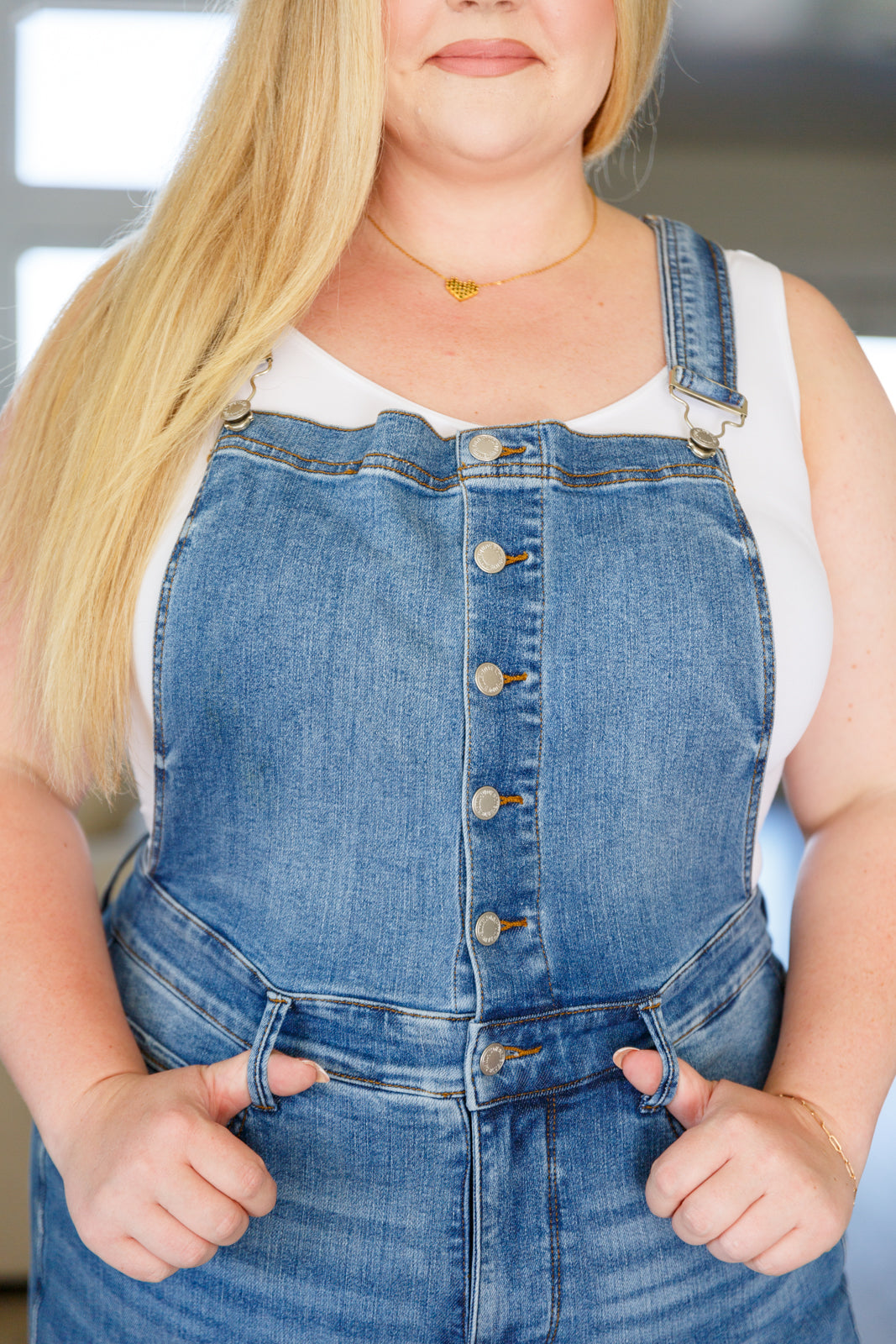Izzy Control Top Overalls - Southern Divas Boutique