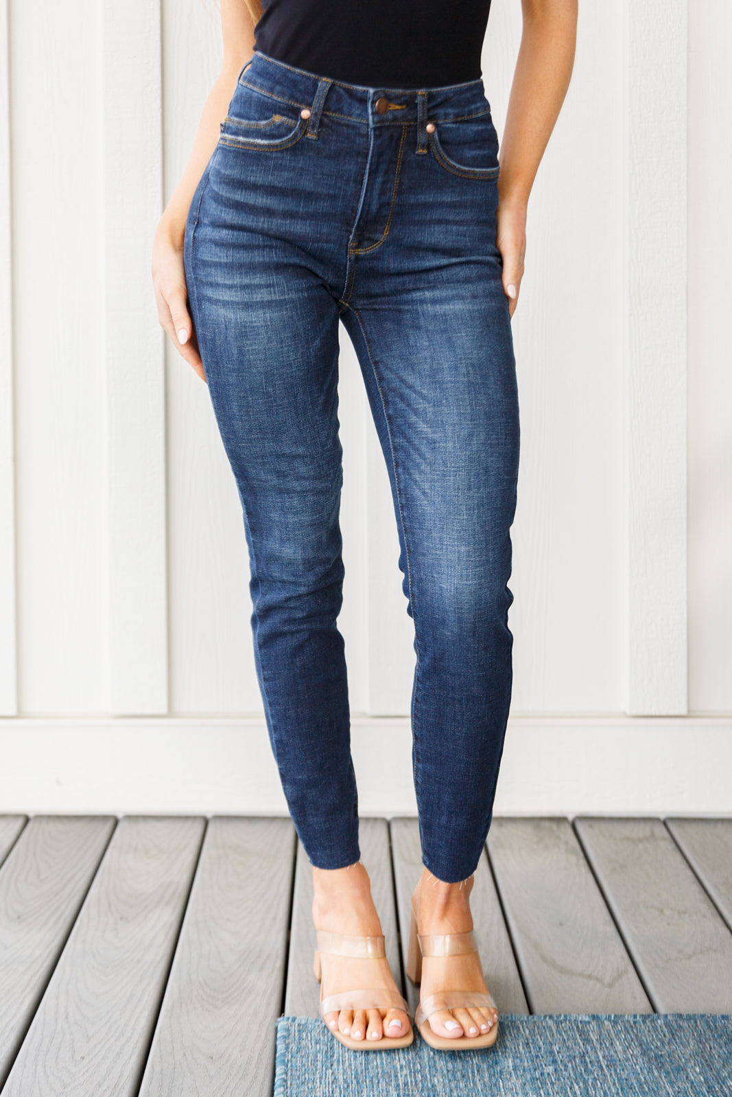 Nicole Tummy Control Skinny Jeans - Southern Divas Boutique