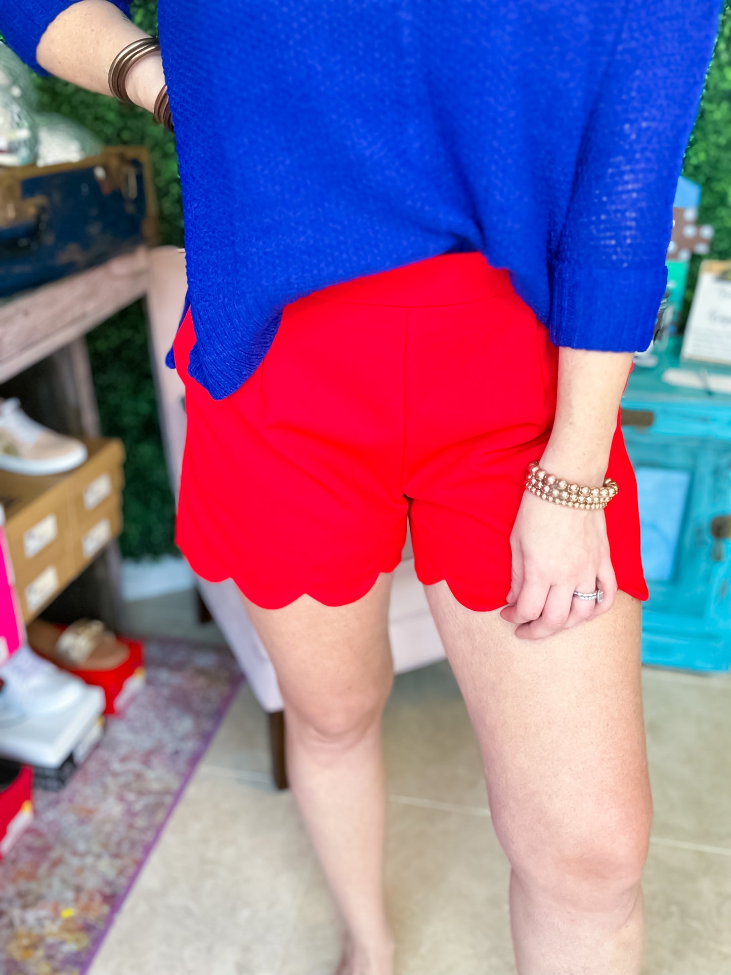 Short and Sweet - Tomato - Southern Divas Boutique