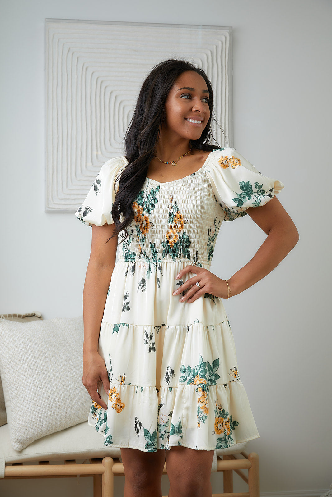 Pocket Full of Posies Floral Dress - Southern Divas Boutique