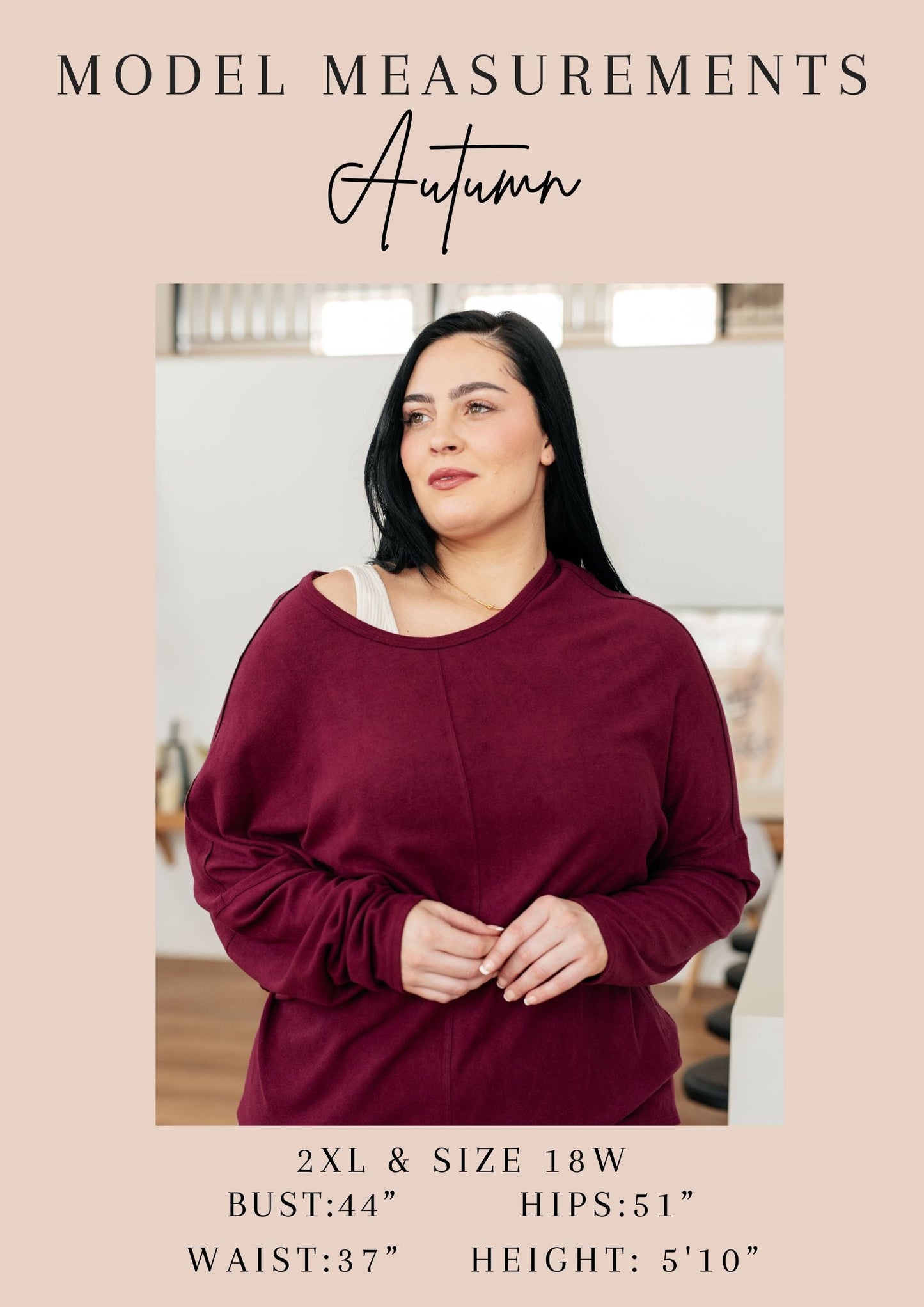 Drive Downtown Dolman Sleeve Top in Wine - Southern Divas Boutique