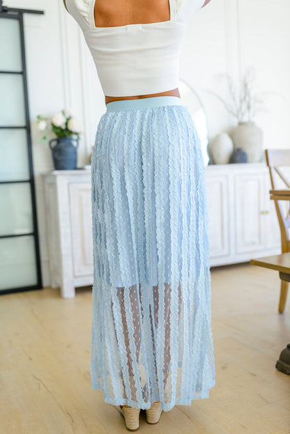 Cascading Ruffles A-Line Skirt - Southern Divas Boutique