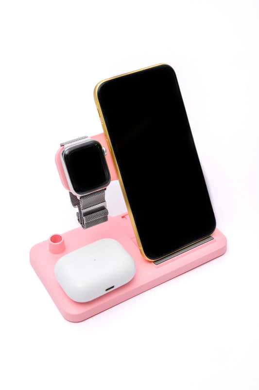 Creative Space Wireless Charger in Pink - Southern Divas Boutique