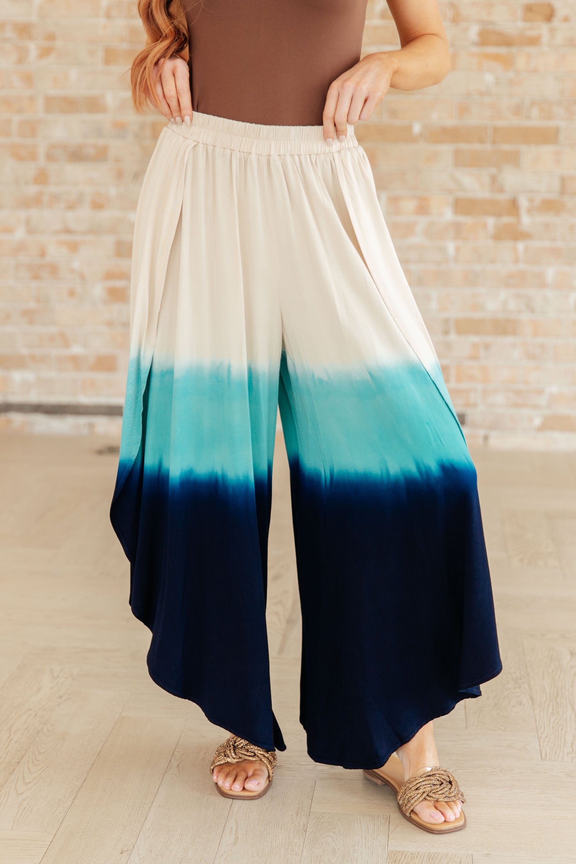 Day and Night Ombre Tulip Pants - Southern Divas Boutique