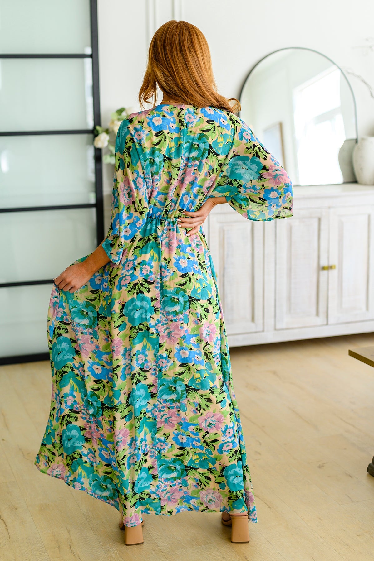 Donna Floral Maxi Dress - Southern Divas Boutique
