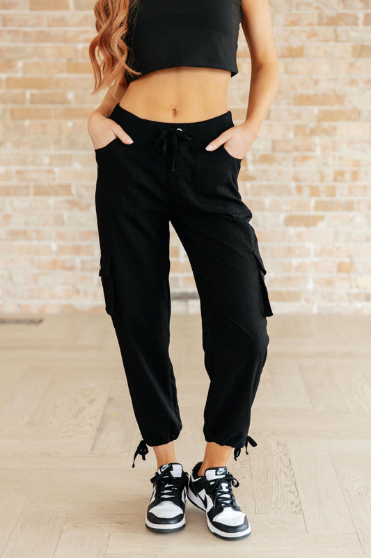 For Reasons Unknown Cargo Cropped Pants - Southern Divas Boutique