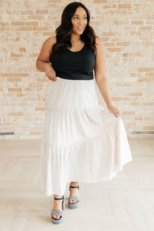 Let It Begin Tiered Maxi Skirt - Southern Divas Boutique