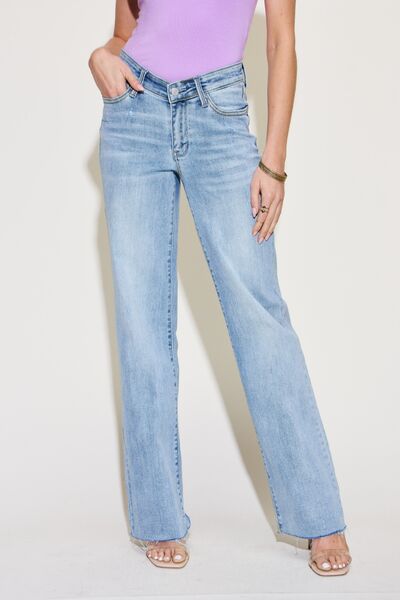 Judy Blue Anya Straight Jeans - Southern Divas Boutique